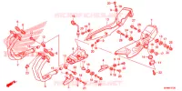 UITLAATDEMPER(2) voor Honda CB 1000 R ABS RED 2014