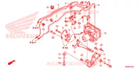 VOORREM HOOFDCILINDER/ABS MODULATOR voor Honda CB 1000 R ABS RED 2014