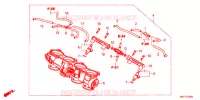 GAS HUIS voor Honda CBR 1000 RR ABS RED 2017