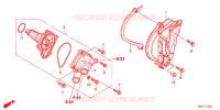 WATERPOMP voor Honda CBR 1000 RR ABS RED 2017