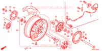 ACHTER WIEL voor Honda CBR 1000 RR SP ABS 2016