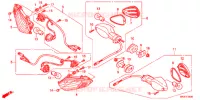 KNIPPERLICHT(2) voor Honda CBR 1000 RR SP ABS 2016