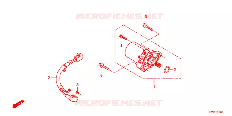 STARTMOTOR Honda MOTO 110 CUB 2015  NBC110C
