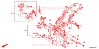 FRAME CHASSIS voor Honda SUPER CUB 50 スーパーカブ 2017
