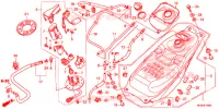 BRANDSTOF TANK/BRANDSTOF POMP voor Honda NC 700 X ABS 2013