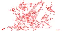 FRAME CHASSIS voor Honda NC 700 X ABS 2013