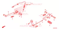 OPSTAP/KICKARM/ WISSEL PEDAAL voor Honda NC 700 X ABS 2013