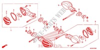 KNIPPERLICHT(2) voor Honda NC 700 X 2013