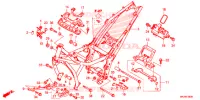 FRAME CHASSIS voor Honda NC 700 X ABS DCT 2016