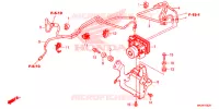 VOORREM HOOFDCILINDER/ABS MODULATOR voor Honda NC 700 X ABS DCT 2016