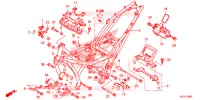 FRAME CHASSIS voor Honda NC 700 X 2014