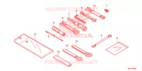 GEREEDSCHAP/ACCUVAK voor Honda NC 700 X 2014