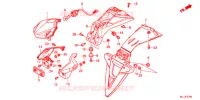 ACHTERLICHT(2) voor Honda NC 750 INTEGRA SPORT 2J 2015