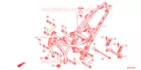 FRAME CHASSIS voor Honda INTEGRA 750 E-PACKAGE 2016