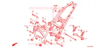 FRAME CHASSIS voor Honda INTEGRA 750 E-PACKAGE 2016