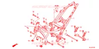 FRAME CHASSIS voor Honda INTEGRA 750 2015