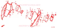 MESH INNER RACK  SG voor Honda INTEGRA 750 2015
