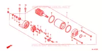 STARTEN MOTOR voor Honda INTEGRA 750 2015
