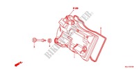 CILINDERKOP AFDEKKING voor Honda NC 750 S Dual Clutch Transmission, E pakage 2014