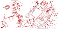 BRANDSTOF TANK/BRANDSTOF POMP voor Honda NC 750 S Dual Clutch Transmission 2014