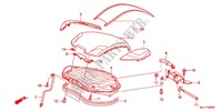 KOFFER AFDEKKING voor Honda NC 750 S Dual Clutch Transmission 2014