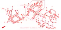 FRAME CHASSIS voor Honda RUCKUS 50 2004