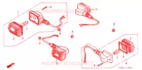 KNIPPERLICHT(2) voor Honda RUCKUS 50 2004