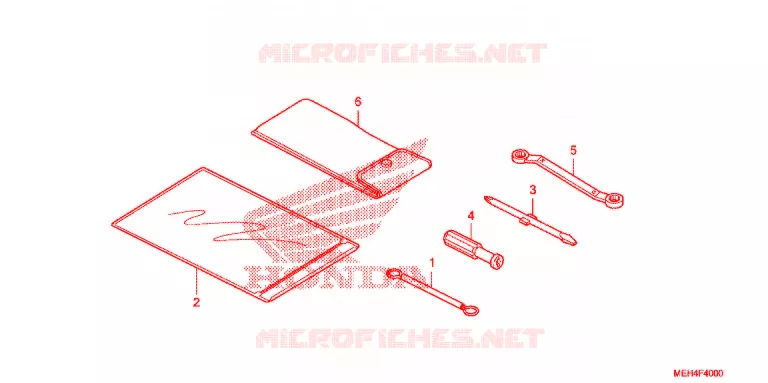 GEREEDSCHAP/ACCUVAK Honda MOTO 700 DN01 2009  NSA700A9