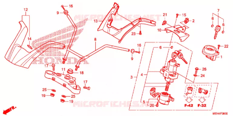 HENDEL PIJP/BOVENSTE BRUG (2) Honda MOTO 700 DN01 2009  NSA700A9