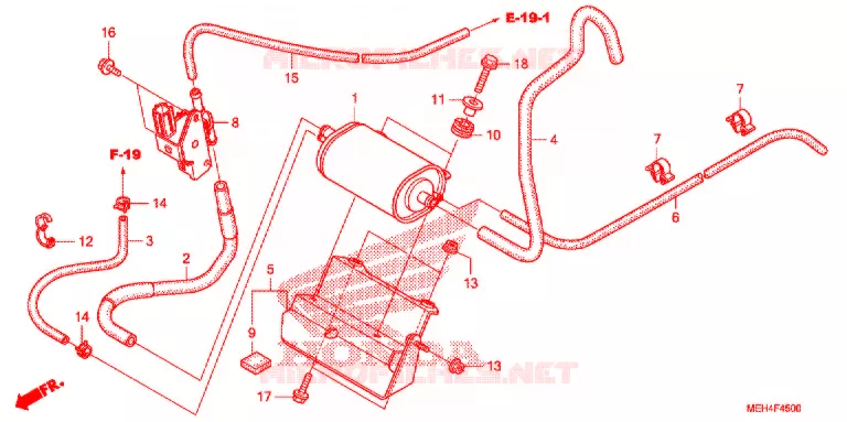 KOOLSTOFBUS Honda MOTO 700 DN01 2009  NSA700A9