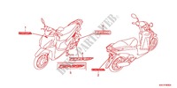 MERK voor Honda VISION 110 2015