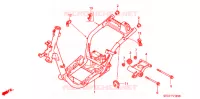 FRAME CHASSIS voor Honda JULIO 50 2000