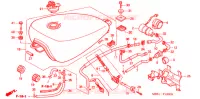 BRANDSTOF TANK/BRANDSTOF POMP voor Honda STEED 400 J/B 2001