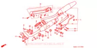 UITLAATDEMPER(2) voor Honda STEED 400 J/B 2001