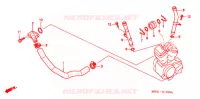 WATER PIJP voor Honda STEED 400 J/B 2001