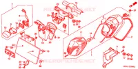ACHTERLICHT(2) voor Honda SHADOW 750 1998