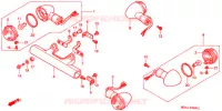 KNIPPERLICHT(2) voor Honda SHADOW 750 1998