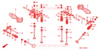 NOKKENAS/KLEP voor Honda SHADOW 750 1998