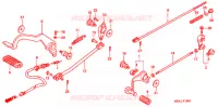 OPSTAP/KICKARM/ WISSEL PEDAAL voor Honda SHADOW 750 1998