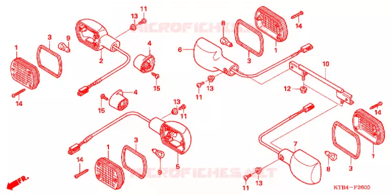 KNIPPERLICHT(2) Honda MOTO 250 other-models 2005  PS2505_A