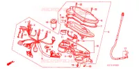 COMBINATIEMETER voor Honda SA 50 ELITE SR 1991