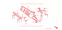 UITLAATDEMPER(2) voor Honda SA 50 ELITE SR 1991