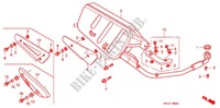 UITLAATDEMPER (SCV100CM2,5/SCV1109,B,D) voor Honda SCV 110 ACTIVA 2009