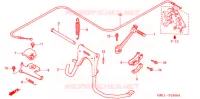 HOOFD STANDAARD/ KICKSTARTER ARM voor Honda 50 LIVE DIO PURE BLACK 1994