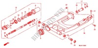 ZWAAI ARM/KETTINGKAST voor Honda ST 1100 ABS II 2000