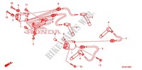 BEDRADINGSBUNDEL/ ONTSTEKINGSSPOEL/ACCU voor Honda ST 1300 ABS RED 2009