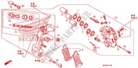 REMKLAUW VOOR LINKS ('08 '10) voor Honda ST 1300 ABS RED 2009