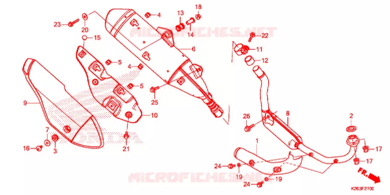 UITLAATDEMPER(2) Honda MOTO 125 MSX 2016  MSX125F