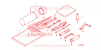 GEREEDSCHAP/ACCUVAK voor Honda FOURTRAX 420 RANCHER 4X4 AT CAMO 2009