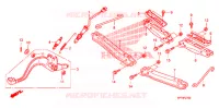 OPSTAP/PEDAAL voor Honda FOURTRAX 420 RANCHER 4X4 AT CAMO 2009